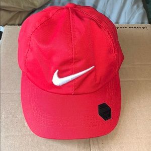 Red Nike hat